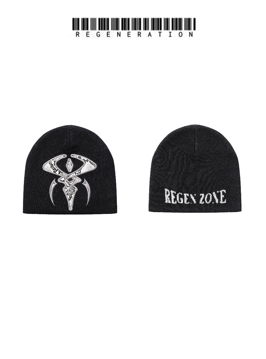 REGEN ZONE 25FW「SIAU」狩猎兽瞳蛇纹刺绣拼皮冷帽 REGEN ZONE 25FW「SIAU」狩猎兽瞳蛇纹刺绣拼皮冷帽-淘宝网