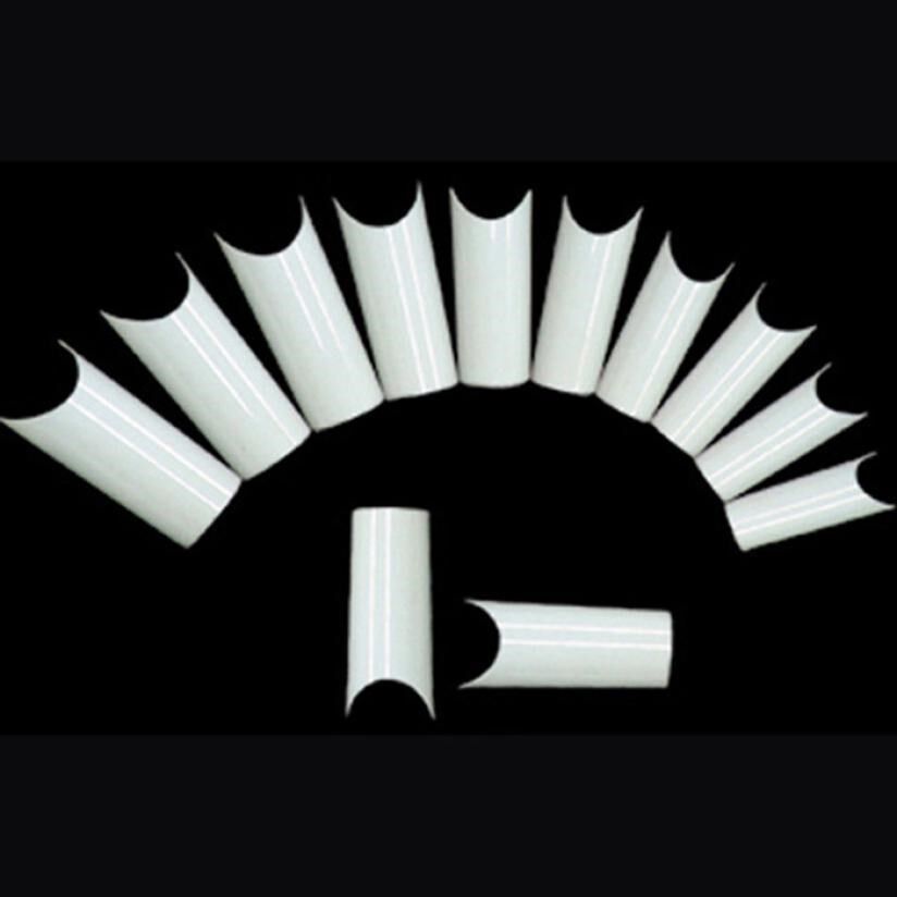 Stylish Hot Full 10 Sizes French False Acrylic Nail A 500pcs