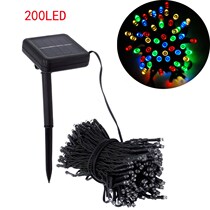 200LED solar lamp string 200 head Christmas lights string