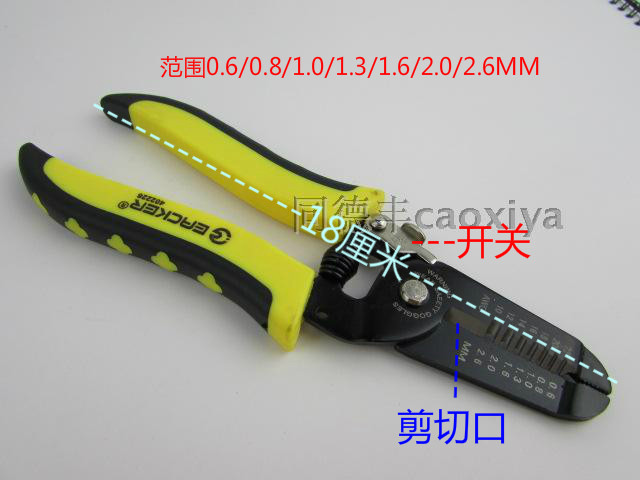 Easy Kerplucking Wire Pliers Manual Stripping Pliers Multifunction Electrician Tool Skinning Pliers Wire Pliers Wire Pliers