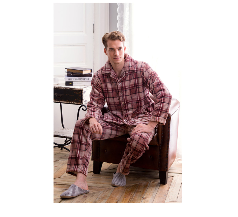 Pyjama pour homme SWEET REVE  BEAUX REVES en Polyester Polyester  à manches longues - Ref 3002666 Image 14