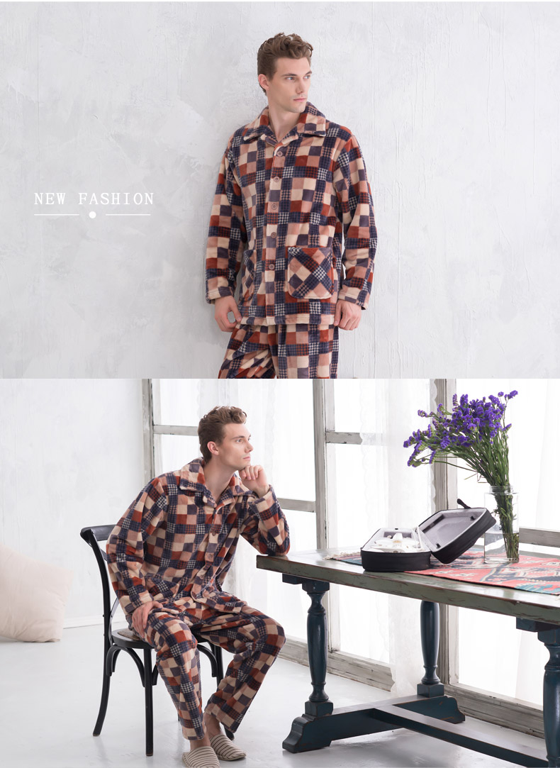 Pyjama pour homme SWEET REVE  BEAUX REVES en Polyester Polyester  à manches longues - Ref 3002689 Image 12