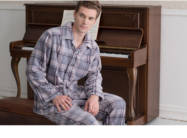 Pyjama pour homme SWEET REVE  BEAUX REVES en Polyester Polyester  à manches longues - Ref 3002666 Image 12