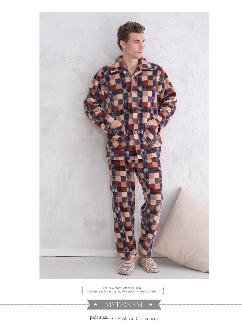 Pyjama pour homme SWEET REVE  BEAUX REVES en Polyester Polyester  à manches longues - Ref 3002689 Image 16