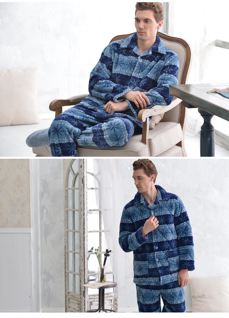 Pyjama pour homme SWEET REVE  BEAUX REVES en Polyester Polyester  à manches longues - Ref 3002690 Image 13