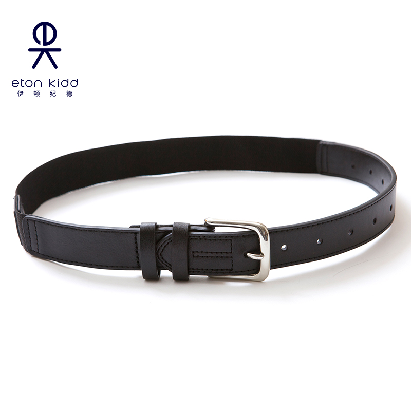 Eaton Gide Primary and Secondary School Uniform Children's Wear Belt Boys College Pin Buckle Elastic Belt Belt 15P002