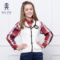 Eaton Gide Primary and Secondary School Students Dress British Knitted Vest 15B030