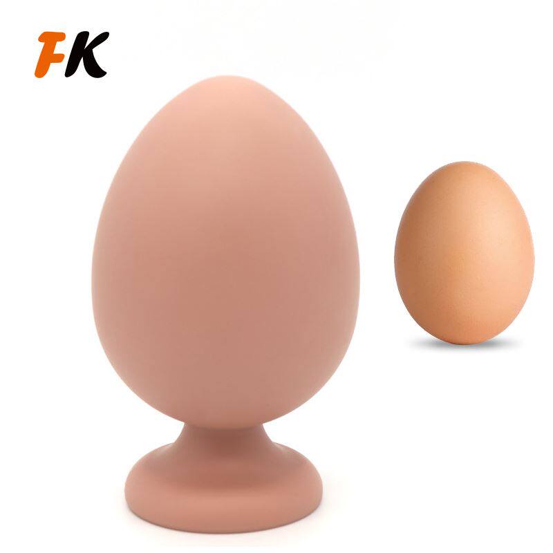 Egg-shaped anal silicone oval rock rogue rock laid female vaginal exercise anal sex