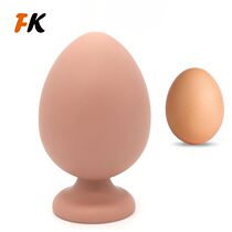 Egg-Shaped Anal Plug Liquid Silicone Oval Rear Vestibule Cock Lower Egg Female Vagina Exercises Anal Sex