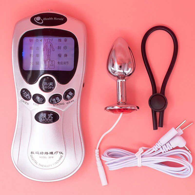 Electric Shock Crescendo Ring Ring Physiotherapy Patches Male supplies Adult Gay Toys Continental Alternative Toy Silicone