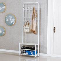 Hanger integrated multi-function ultra-thin entrance door flip bucket plus shoe rack strap hanger floor coat cabinet shoe cabinet combination