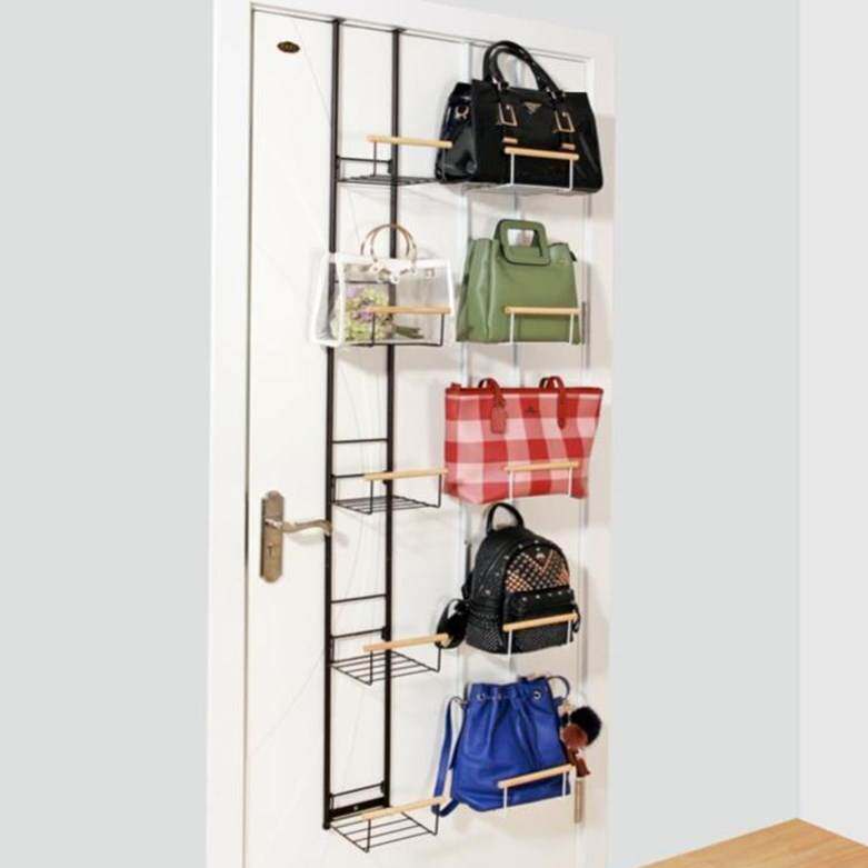 Adjustable wardrobe type multifunctional frame hanging external side face hanging frame multilayer metal bedroom Dormitory Province Space Bag