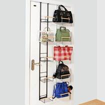 Adjustable wardrobe type multifunctional frame hanging external side face hanging frame multilayer metal bedroom Dormitory Province Space Bag