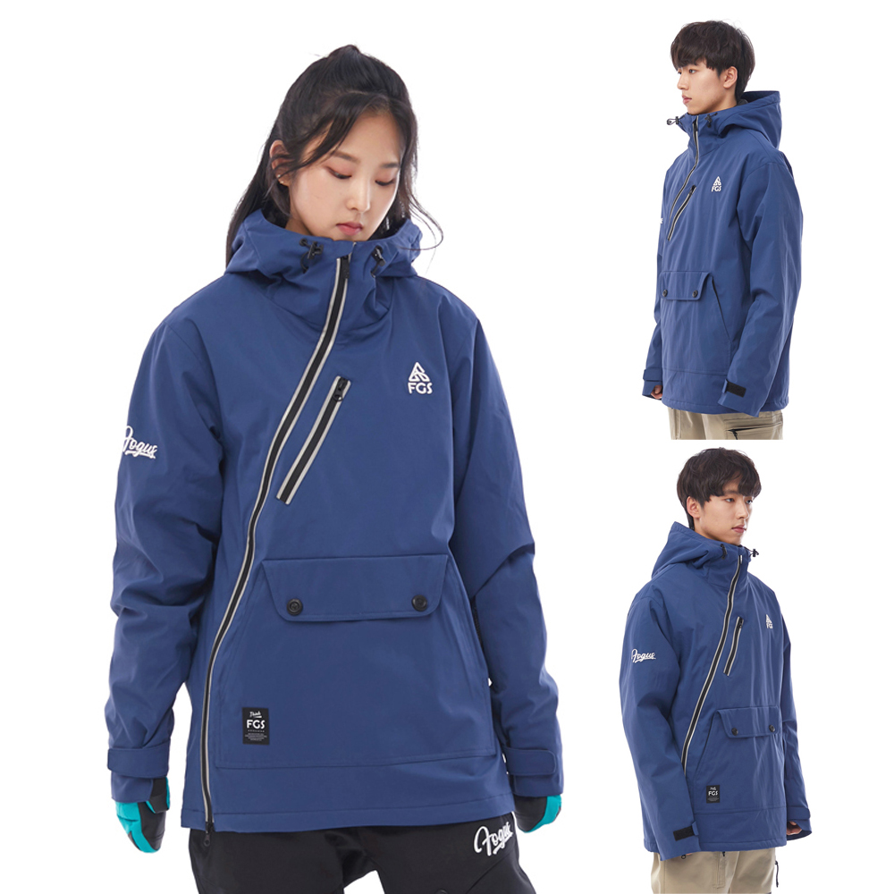 2021 South Korea FOGUS snowboard ski suit thickened unisex outdoor waterproof warm snow suit snow pants