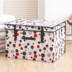 khay đựng đồ lót Mỹ phẩm không dệt quilt lưu trữ đồ dùng gia đình lưu trữ hộp hoàn thiện bao phủ vali lớn thêm lớn hộp đựng đồ có khóa Trang chủ