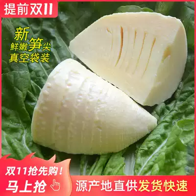 Jiangxi specialty fresh winter bamboo shoot tip 500g * 5 bags of natural spring bamboo shoots wild bamboo shoots farmers now dig 5kg of tender bamboo shoots