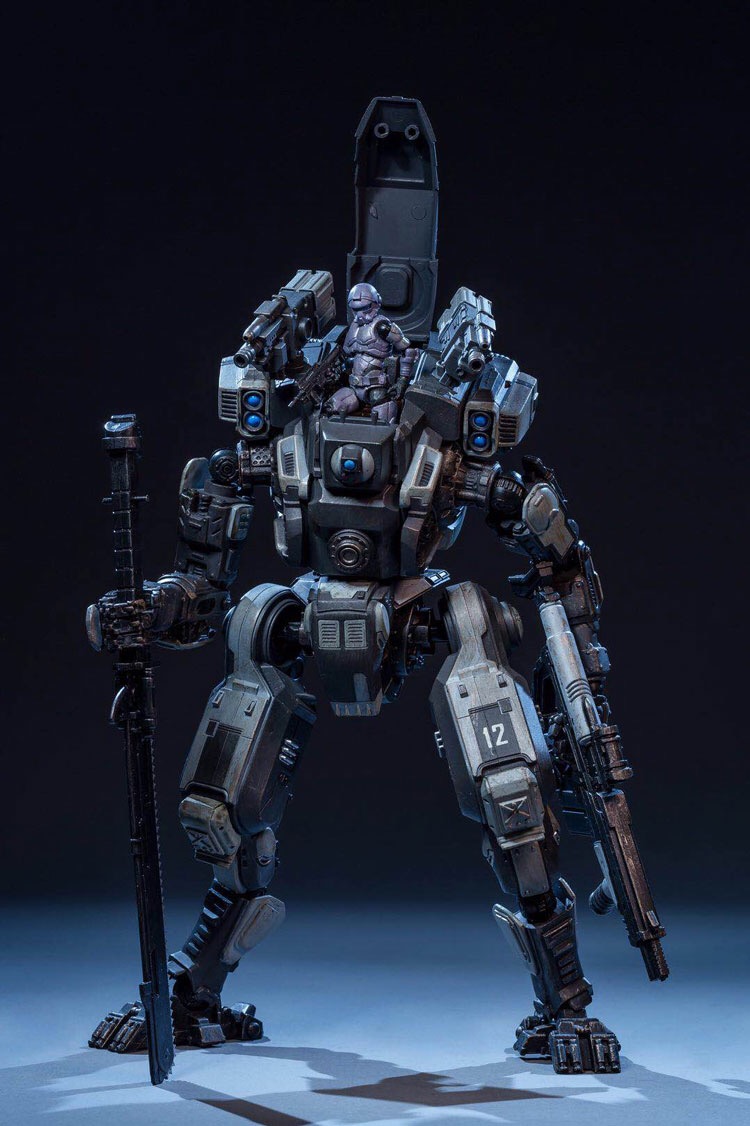 JOYTOY nguồn tối Mô hình di động mô hình di động quy mô lớn Shenpan Pangu Mammoth bộ sưu tập xe quân sự - Gundam / Mech Model / Robot / Transformers gundam lắp ráp