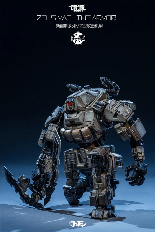 JOYTOY nguồn tối 2019 mới Zeus tấn công trung bình mô hình siêu di chuyển bộ sưu tập xe quân sự đồ chơi - Gundam / Mech Model / Robot / Transformers mô hình robot cao cấp