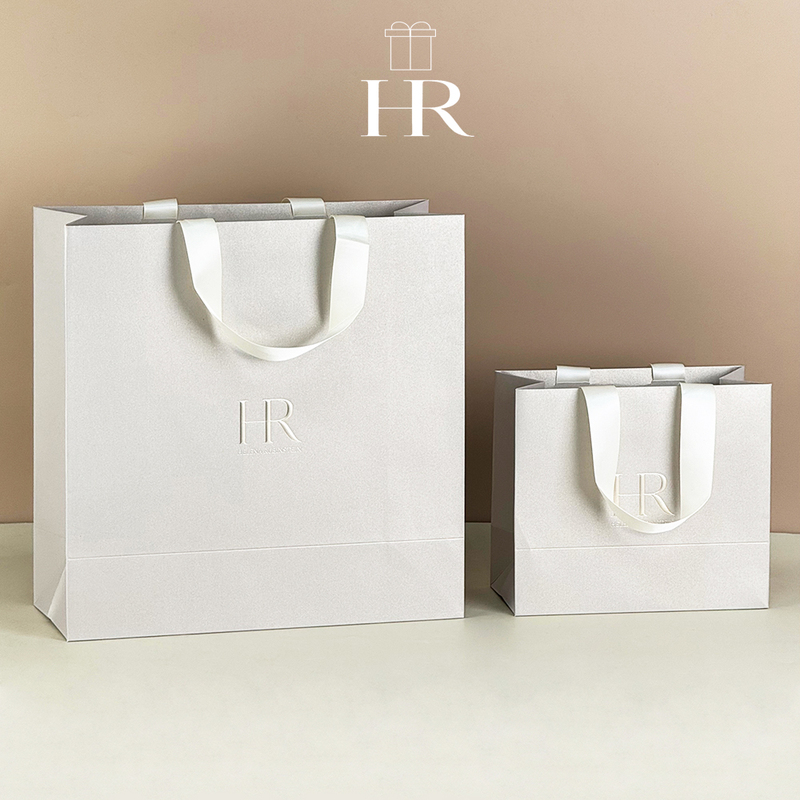 Suitable for Counter Helena Shopping Bag Three-Piece Set Bag Black Bandage Gift Bag Gift Box Paper Bag Suitable for Counter Helena Shopping Bag Three-Piece Set Bag Black Bandage Gift Bag Gift Box Paper Bag