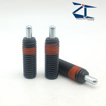 Front end hexagonal hole-shaped spring plunger lightly-mounted positioning telescopic pin PJLH8-3-PJLH12-10