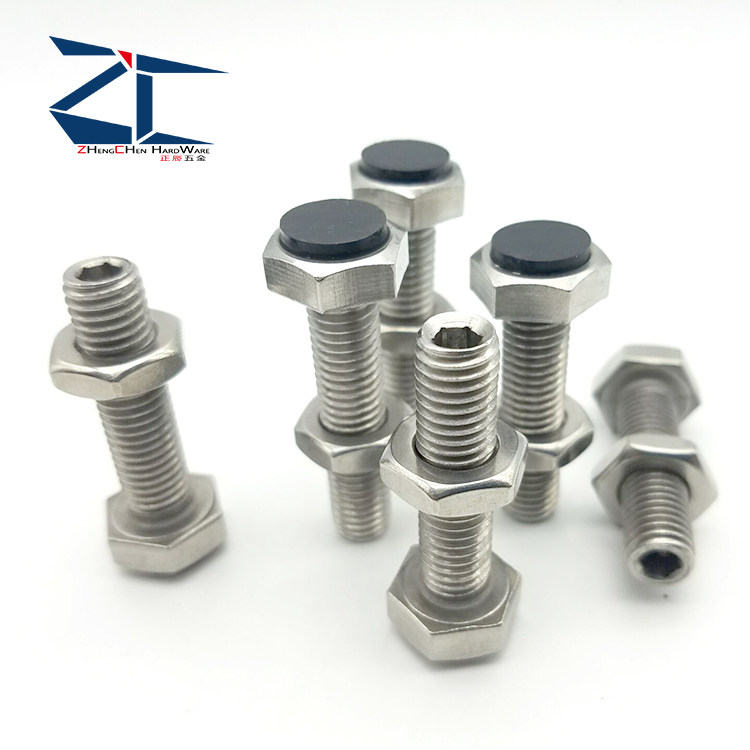 Stainless steel with polyurethane stop bolt type shoulder type SUSTH4-15 fixed buffer move