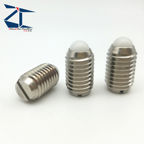 ZC103-4-6 polyacetal ball head slotted spring positioning bead paparazzi screw M6 8 10