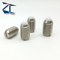 M3 4 5 Nylon Head Ball Beads Stainless Steel Slotted PVC Aldehyde Ball Head Tightening ZC103-4-3