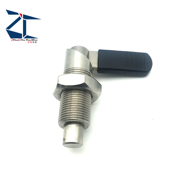 Stainless steel fine teeth threaded handle type indexing pin L type positioning pin SPXVB SPXVBK16-6