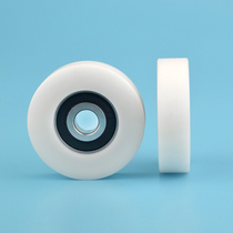 6200 pack plastic coated rubber wheel pom polyformaldehyde nylon wheel 5 cm cm roller plane guide wheel 10 * 50 * 13 5 13