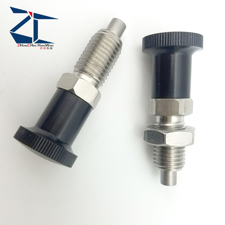 SXPA SXPK stainless steel reset type spring indexing pin without card reset type knob plunger