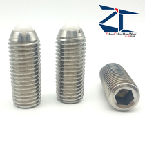 Glengthened ball head plunger nylon bead slingshot lock pin NSZL3-M16 heavy-duty wave bead bolt