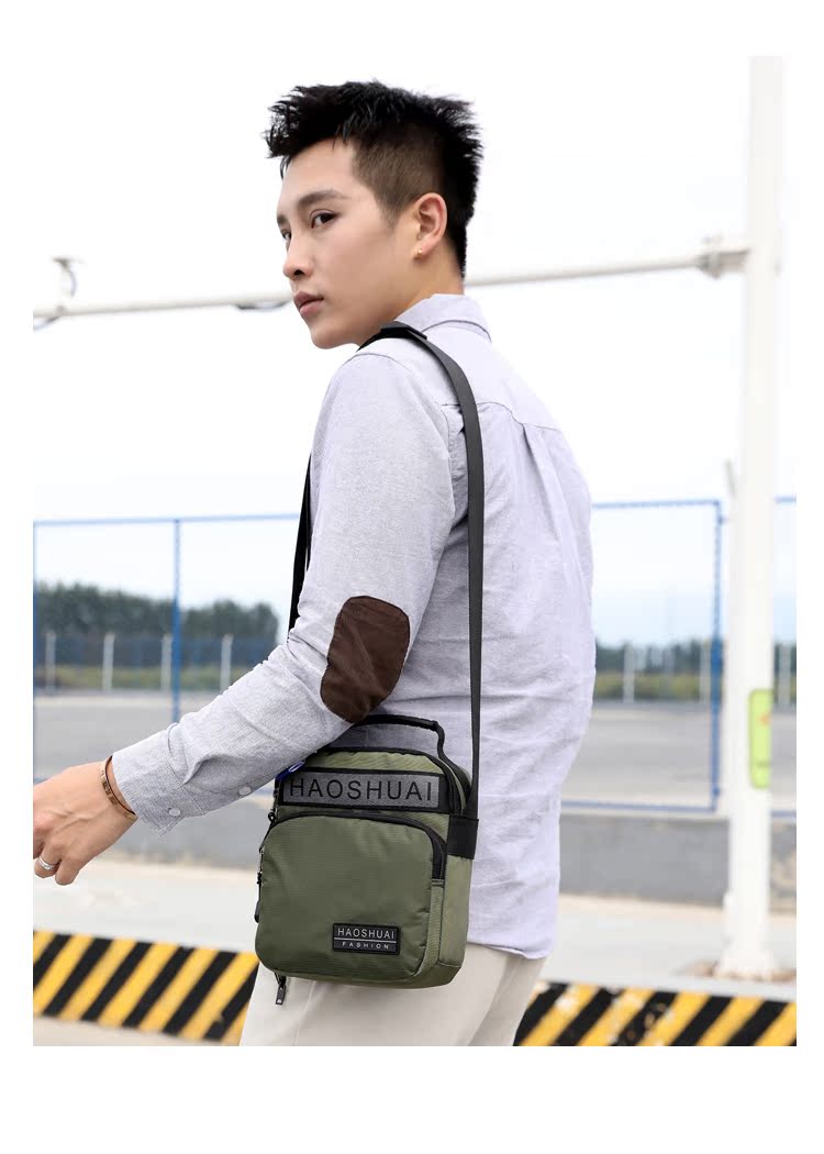 Túi xách nam Oxford vải nylon vai túi Messenger Túi xách nam túi xách ba lô giản dị túi vải nhỏ túi da