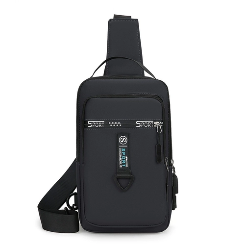 Трендовая нагрудная сумка для отдыха, универсальная сумка на одно плечо, водонепроницаемый ремешок для сумки