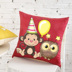 Owl Gối Cartoon Gối Đầu giường Sofa Eo Ô tô Gối Trường hợp Văn phòng Eo Pad Pad tựa lưng Pad goi sofa Trở lại đệm / Bolsters