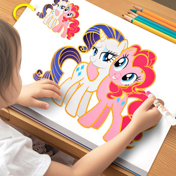 My little pony drawing book tracing drawing book picture book
