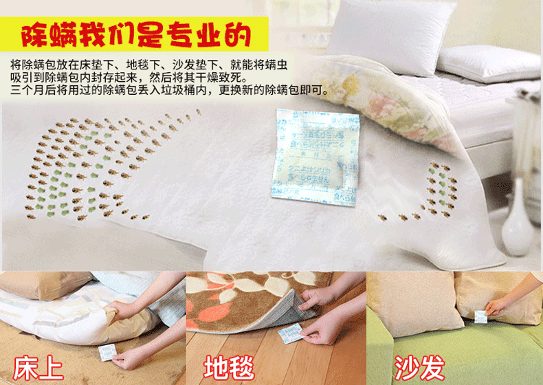 jumbo xịt muỗi Nhật Bản jinyihouse ngoài túi để ngăn mạt dán vào cào cào nệm ngoài con gián để diệt ve - Thuốc diệt côn trùng chai xịt côn trùng