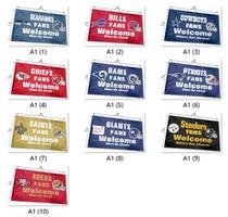 Football Team Cowboys Steelers Patriots Giants Saints Flag