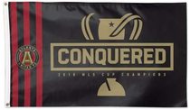 Atlanta United FC 2018 MLS Cup Champions Flag Atlanta United