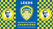 Leeds Champions 2020 Winners Picture of Bielsa Flag