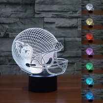 Foreign trade Tennessee NFL Fans 3D LED Night Light Tennessee Titans 3D Night Light