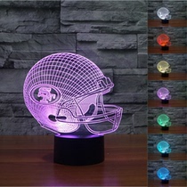 Foreign trade San Francisco 49ers NFL fans Night San Francisco 49ers 3D Night Light