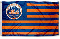 Foreign trade baseball New York Mets Flag MLB New York Mets USA Flag