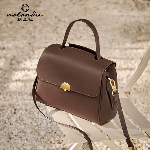 纳兰杜 Сумка через плечо, из натуральной кожи, изысканный стиль, подарок на день рождения