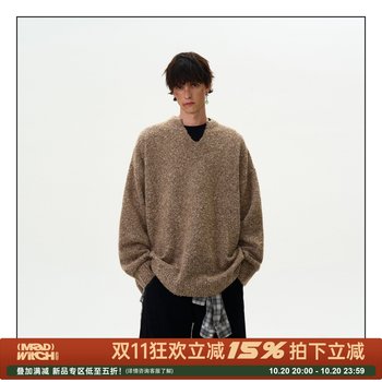 Madwitch american retro blended wool sweater Madwitch american retro blended wool sweater