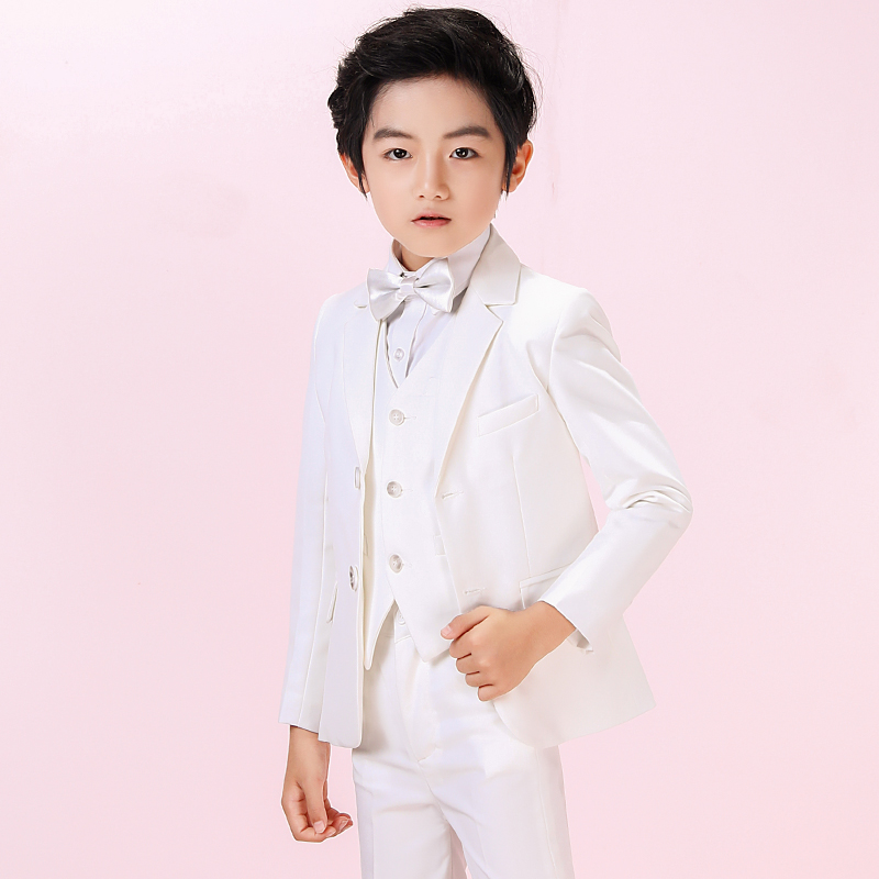 Children's suit suit boy flower girl dress piano costume handsome big boy little boy suit jacket autumn - Taobao