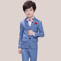 Childrens suit suit handsome boy flower girl dress big boy boy suit coat autumn piano performance suit