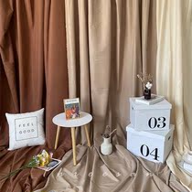 Card with brown photo background Bins wind net red live beige hanging wall decoration arranged room photographic props