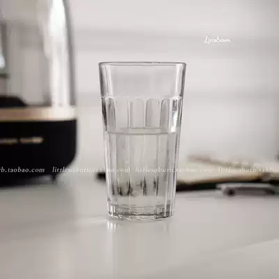 Xiaoxijiao straight mocha coffee cup glass bubble water cup ice latte cup