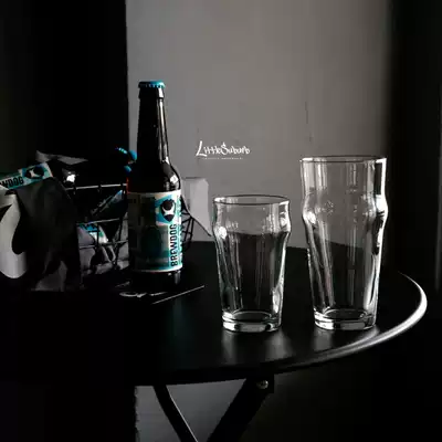 Dark beer cup craft beer glass American ice coffee cup lemon cold water Cup 289ml 468ml