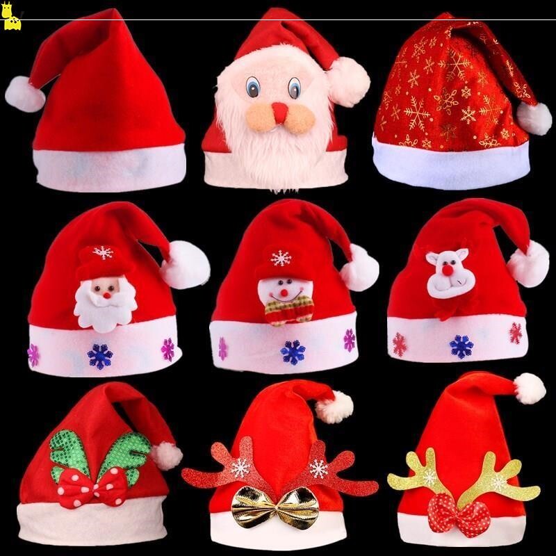 Christmas tree headgear Lovely to blame Christmas for Christmas costume hats funny party props posing for a photo show
